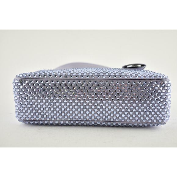 Prada Re-Edition 2000 Purple Crystal Nylon Shoulder Top Handle Mini Hobo Bag - Picture 8 of 9